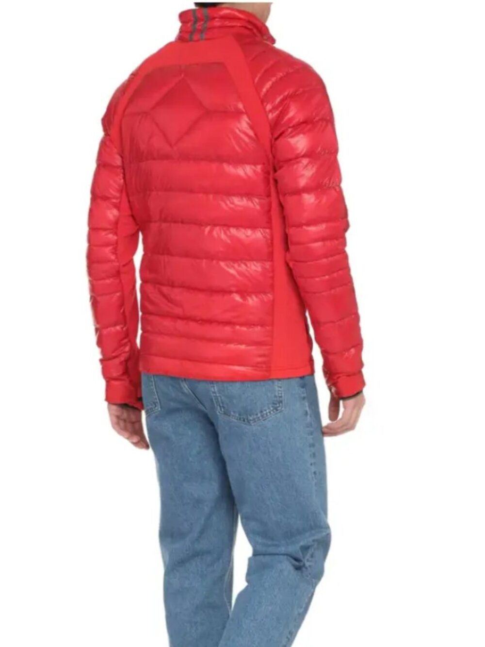 Canada Goose Hybridge Lite Tech Down Jacket Red Small - Picture 2 of 6